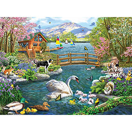 Spring Celebration 300 Large Piece Jigsaw Puzzle