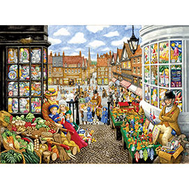 Alphabet Victorian Market 300 Large Piece Jigsaw Puzzle