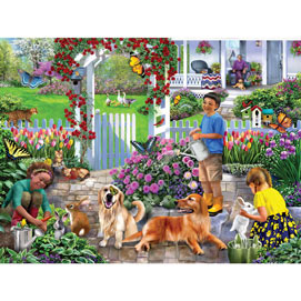 Garden Helpers 500 Piece Jigsaw Puzzle