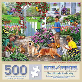 Garden Helpers 500 Piece Jigsaw Puzzle