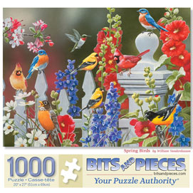 Spring Birds 1000 Piece Jigsaw Puzzle