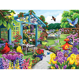 Path To The Greenhouse 300 Large Piece Jigsaw Puzzle