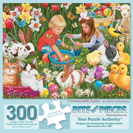 A Memorable Easter 300 Large Piece Jigsaw Puzzle