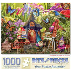 Gnomes Garden 1000 Piece Jigsaw Puzzle