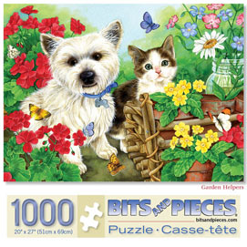 Garden Helpers 1000 Piece Jigsaw Puzzle