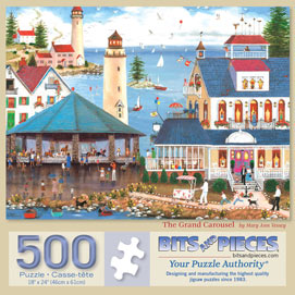 The Grand Carousel 500 Piece Jigsaw Puzzle