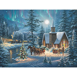 Silent Night 300 Large Piece Jigsaw Puzzle
