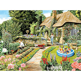 Spring In Their Heels 300 Large Piece Jigsaw Puzzle