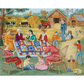 Friendly Folk 300 Large Piece 4-in-1 Multi-Pack Puzzle Set
