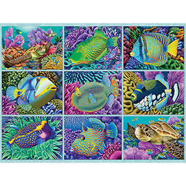 Reef Dwellers 300 Large Piece Jigsaw Puzzle
