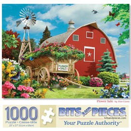 Flower Sale 1000 Piece Jigsaw Puzzle