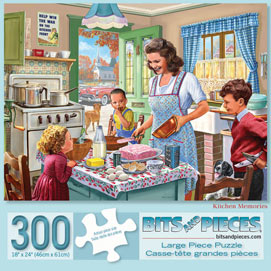 Kitchen Memories 300 Large Piece Jigsaw Puzzle