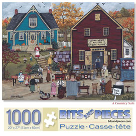 A Country Sale 1000 Piece Jigsaw Puzzle