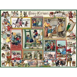Funny Kittens 300 Large Piece Jigsaw Puzzle