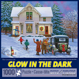 The Greatest Gift 1000 Piece Glow-In-The-Dark Jigsaw Puzzle