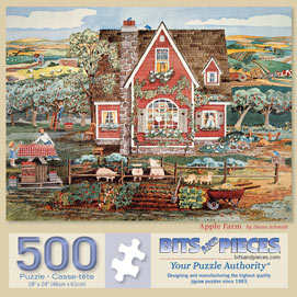Apple Farm 500 Piece Jigsaw Puzzle