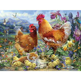 Afternoon Nap 300 Large Piece Jigsaw Puzzle
