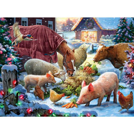 Holiday Dinner 300 Large Piece Jigsaw Puzzle