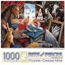 Winter Games 1000 Piece Jigsaw Puzzle