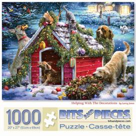 Helping With The Decorations 1000 Piece Jigsaw Puzzle