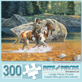 On The Yellowstone 300 Large Piece Jigsaw Puzzle