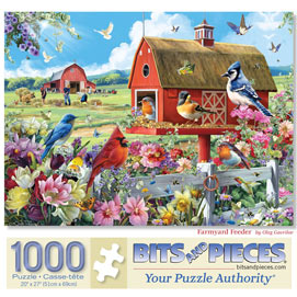 Farmyard Feeder 1000 Piece Jigsaw Puzzle