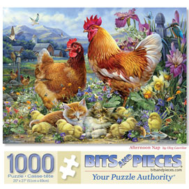 Afternoon Nap 1000 Piece Jigsaw Puzzle