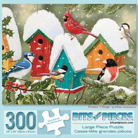 Winter Village 300 Large Piece Jigsaw Puzzle