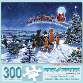 Midnight Meeting 300 Large Piece Jigsaw Puzzle