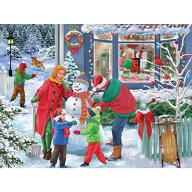 Before Christmas Dinner 300 Large Piece Jigsaw Puzzle