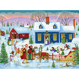 Jolly Visitors 300 Large Piece Jigsaw Puzzle