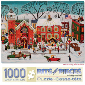 Decorating the Parish 1000 Piece Jigsaw Puzzle