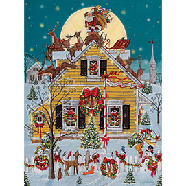 A Visit from St. Nick 1000 Piece Jigsaw Puzzle