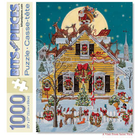 A Visit from St. Nick 1000 Piece Jigsaw Puzzle