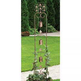 Metal Bell Chimes Stake