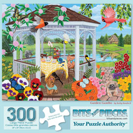 Garden Gazebo 300 Large Piece Jigsaw Puzzle