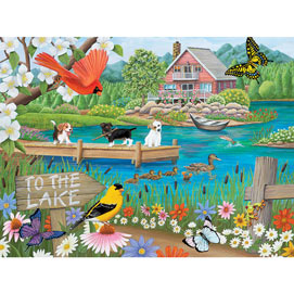 To The Lake 1000 Piece Jigsaw Puzzle
