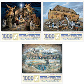 Set of 3: The Power Of Inspiration 1000 Piece Jigsaw Puzzles
