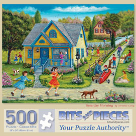 Saturday Morning 500 Piece Jigsaw Puzzle