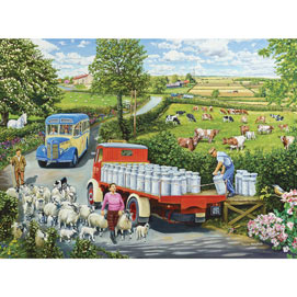 Country Bus Route 1000 Piece Jigsaw Puzzle