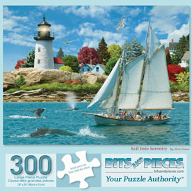 Sail Into Serenity 300 Large Piece Jigsaw Puzzle