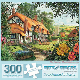 The Summer Thatchers 300 Large Piece Jigsaw Puzzle