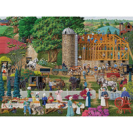 Friendly Neighbours 300 Large Piece Jigsaw Puzzle