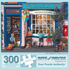 The Village Toy Shop 300 Large Piece Jigsaw Puzzle