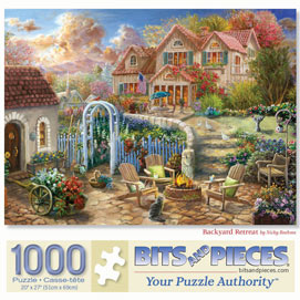 Backyard Retreat 1000 Piece Jigsaw Puzzle