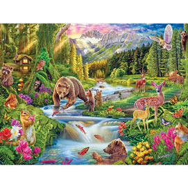 Wild Frontier 300 Large Piece Jigsaw Puzzle