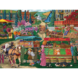 Angelo's Farmers Market 300 Large Piece Jigsaw Puzzle