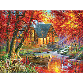 Vibrant Morning 500 Piece Jigsaw Puzzle