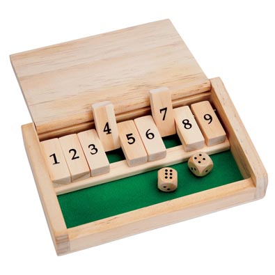 Shut the Box Game - Travel | Bits and Pieces