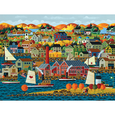Set of 4: Mary Thompson Four Seasons 1000 Piece Jigsaw Puzzles | Bits ...